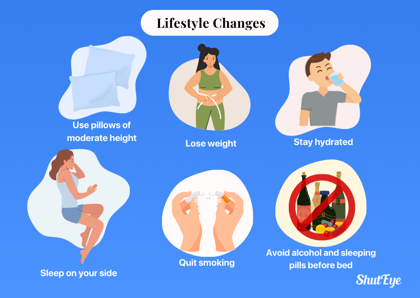 lifestyle changes to stop snoring by
shuteye
